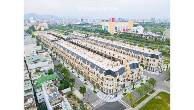 Căn gốc 2 mặt tiền - nhà phố 4 tầng Pavillon phố tây đầu tiên Q. Hải Châu, cắt lỗ 3ty, có sổ
